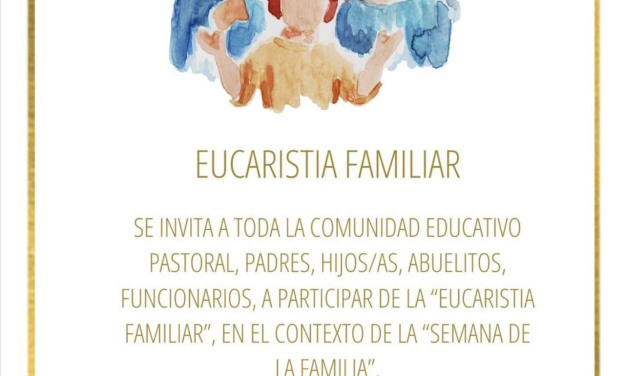 Eucaristía el mes de la familia